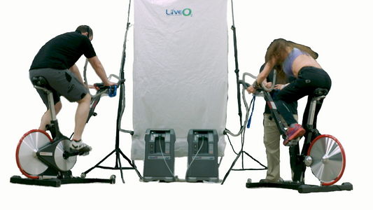 LiveO2 Dual User Adaptive Contrast System (Bike Not Included).