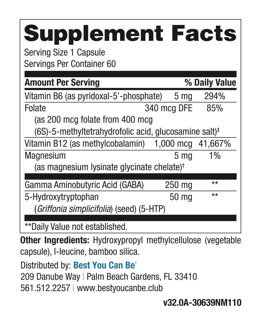 Best You Can Be™ Mental Acuity Support (Pack of 2).
